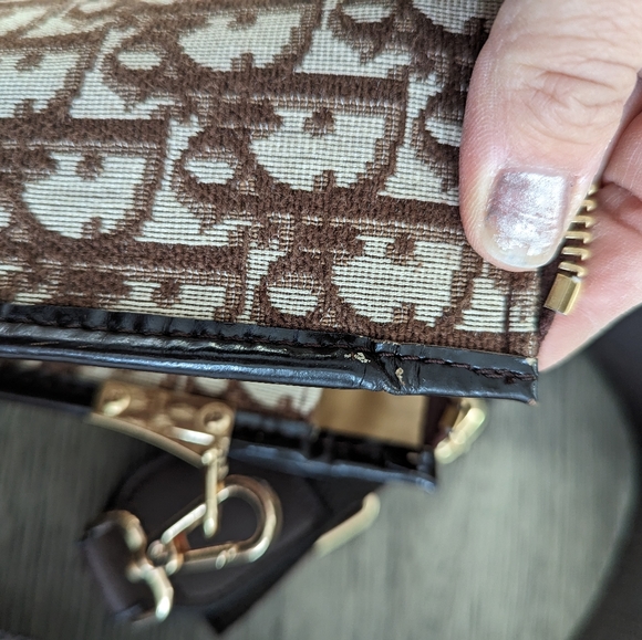 Authentic Vintage Dior Pouch Crossbody 2in1 Bag - Picture 4 of 13